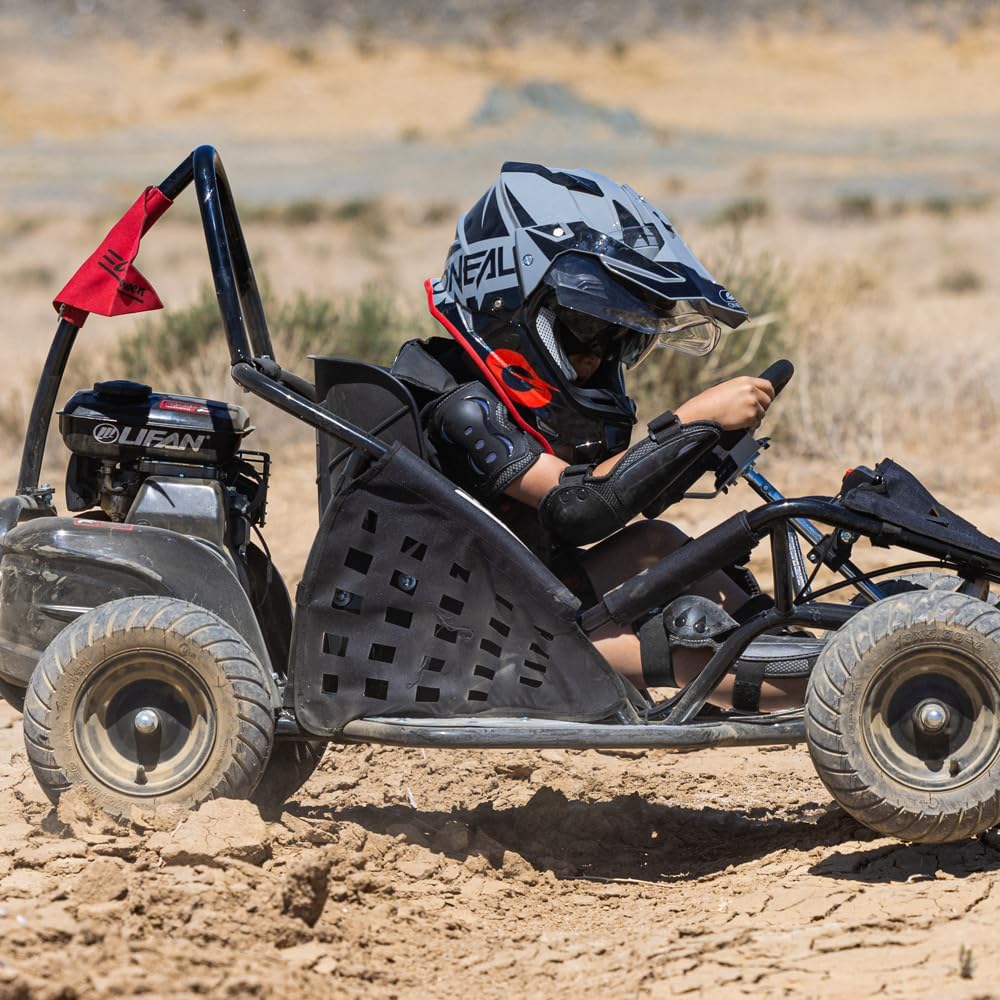 Kids 98cc Petrol Go Kart Buggy 4 Stroke Off Road Tyres OneKart PX3S Ride on